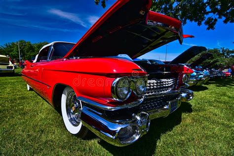 1959 Cadillac Drop Top Convertible Eldorado Stock Photo - Image of ...