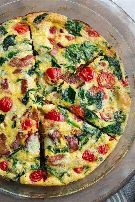 Frittata Recipe {Easy Oven Method} - Cooking Classy