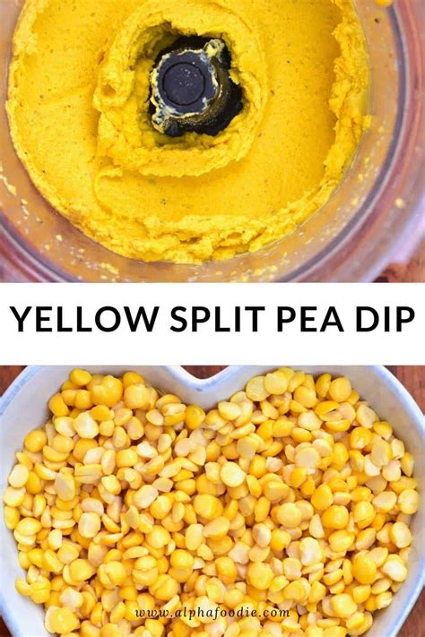 Spiced Split Pea Hummus (Fava Dip) - Alphafoodie