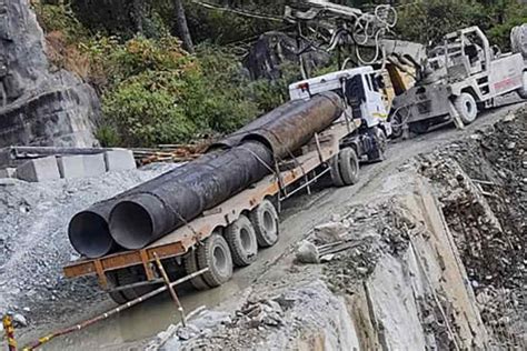 Uttarkashi tunnel collapse: Trapped for over 60 hours, labourer voices hope of escape over pipe ...