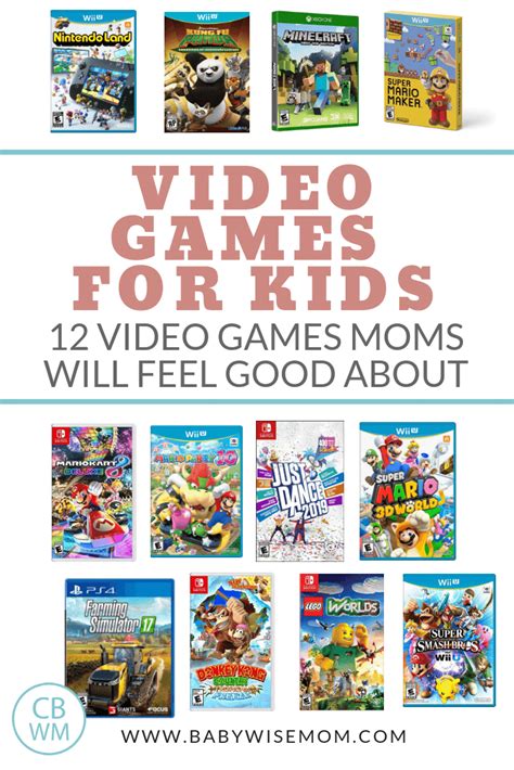 12 Best Video Games for Kids Moms Will Feel Good About