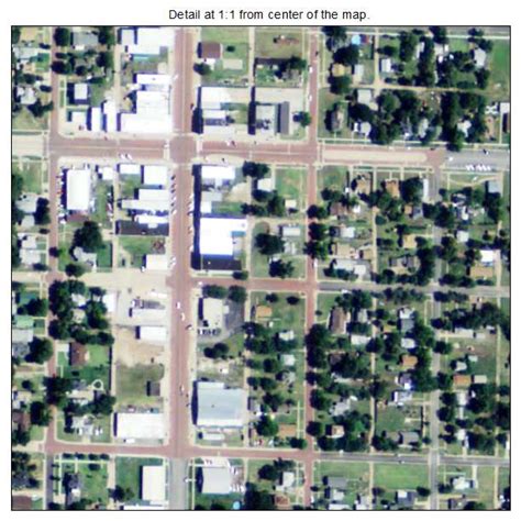 Aerial Photography Map of Stafford, KS Kansas