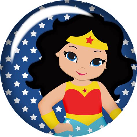 Wonder Woman Baby Clipart. - Oh My Fiesta! for Geeks