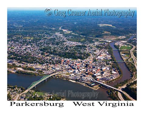 Aerial Photo of Parkersburg, West Virginia – America from the Sky