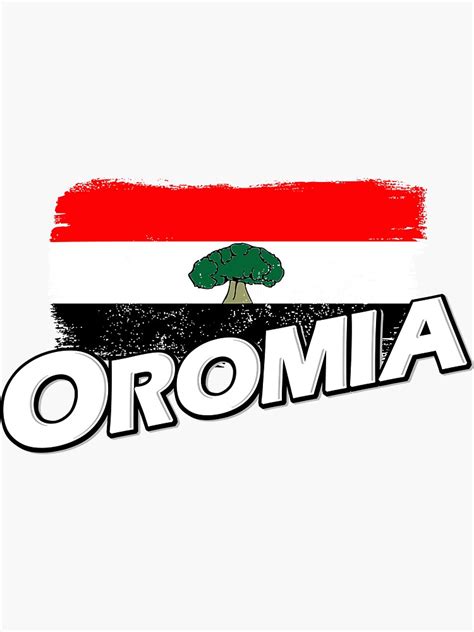 "Oromia Region flag" Sticker by PVVD | Redbubble