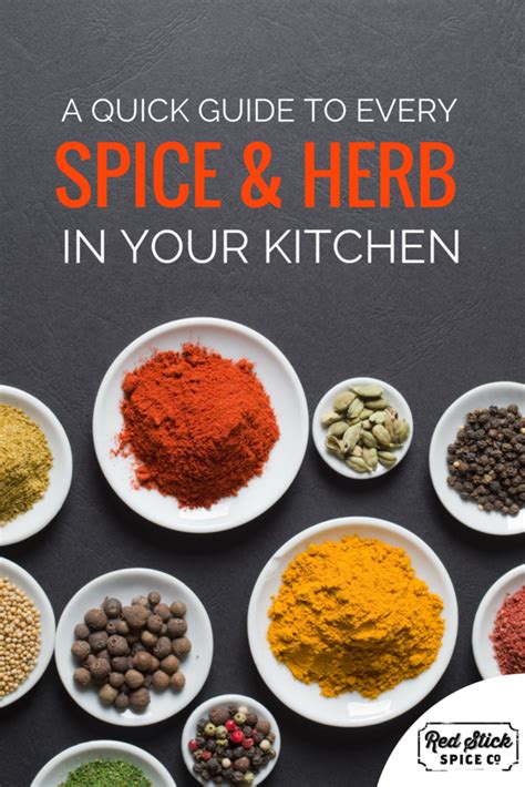 In this quick guide, learn the origins, uses and flavors of common and not-so-common spices and ...