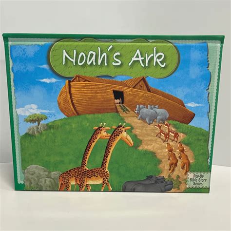 NOAH'S ARK BIBLE STORY POP-UP BOOK BY SAFELIZ