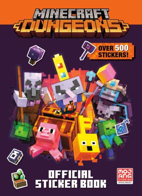 Minecraft Official Dungeons Sticker Book (Minecraft) by Random House, Paperback | Barnes & Noble®