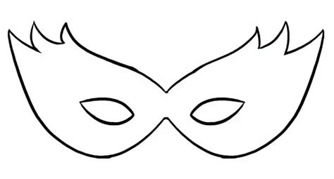 20 Jazzy Mardi Gras Mask Templates - Kitty Baby Love