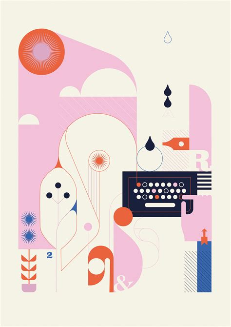 Illustration Series: Geometric Illustration - Mindsparkle Mag