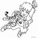 Diego From Go Printable Coloring Pages To Print sketch template