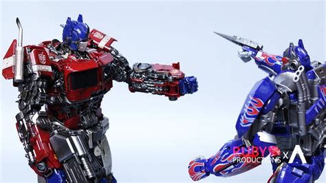 SFM - OPTIMUS PRIME vs OPTIMUS PRIME vs LOCKDOWN (STOP MOTION) - YouTube