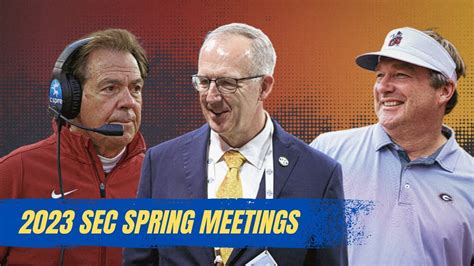 Alabama Football, Nick Saban: 2023 SEC Spring Meetings and the future of SEC football scheduling ...