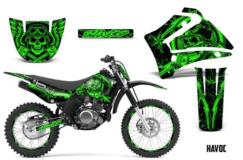 Yamaha TTR125 TTR 125 Dirt Bike Graphic Sticker Kit Decal Wrap MX 00-07 HAVOC G - Decals & Stickers