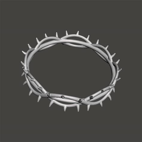 STL file Kendrick Lamar Crown of Thorns | Tiffany & Co. 👑・3D printable ...