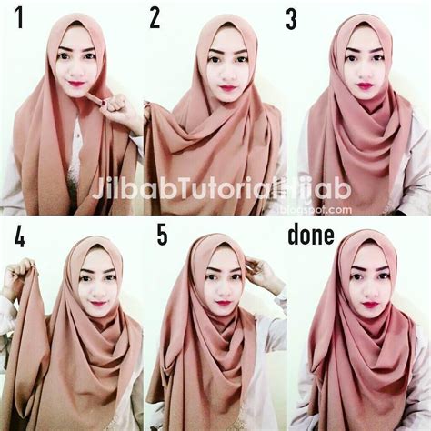 Hijab Tutorial Style Hijab Pashmina | Jilbab Tutorial Hijab