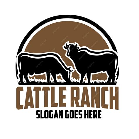 Premium Vector | Premium ranch cattle farm logo vector isolated ...