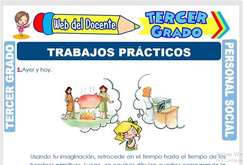 Trabajos Prácticos para Tercer Grado de Primaria – Web del Docente