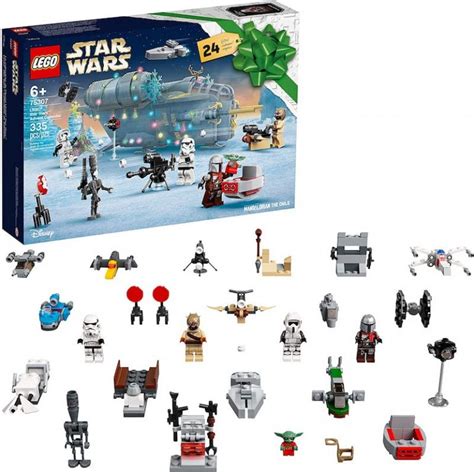 LEGO Star Wars The Mandalorian Advent Calendar 75307 Set In-Stock On Amazon