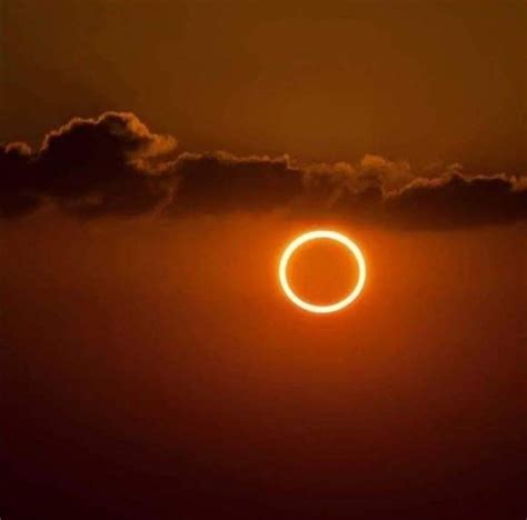 The stunning "Ring of Fire" Solar Eclipse. : r/interestingasfuck