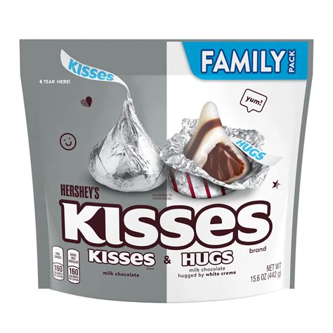 Hershey's Kisses Assorted Chocolate Candy, Family Pack - Shop Candy at H-E-B