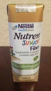 Nutren Junior with Fiber 1 Cal Formula, Vanilla, 250ml - Case of 24 Exp 02/2021 798716160636 | eBay