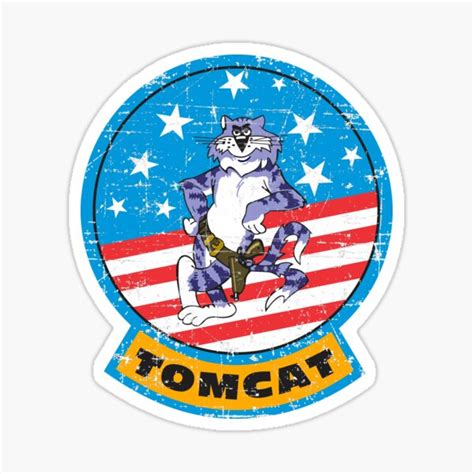 "F-14 Tomcat - Grunge Style" Sticker for Sale by TomcatGypsy | Redbubble