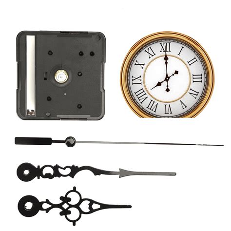 Tebru Quartz Clock Movement Parts, Wall Clock Movement,Three Hands ...