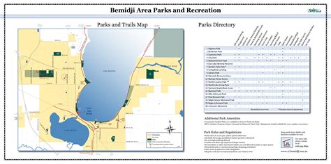 Printable Map Library - Bemidji, MN