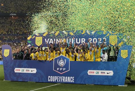 Nantes' earns first trophy in 21 years in French Cup final | AP News