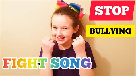 FIGHT SONG COVER (Stop Bullying) - YouTube