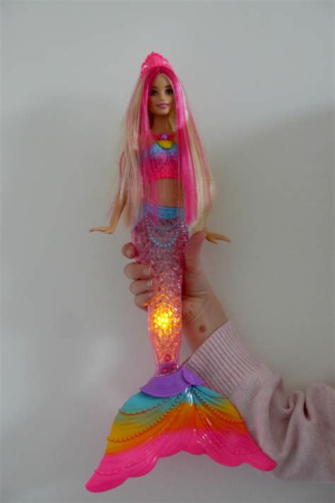 Barbie Rainbow Lights Mermaid Doll Review | The Mummy Diary