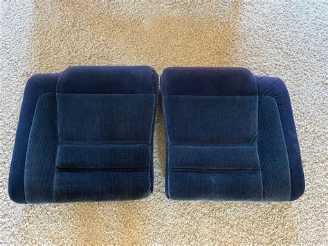 1986.5-1992 Mk3 Toyota Supra Cloth Rear Upper Seats | eBay