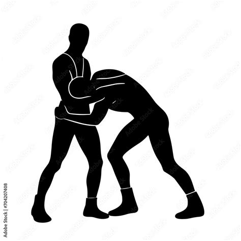 Wrestling Svg, Wrestler Svg, Wrestling Cut File, Wrestling silhouette ...