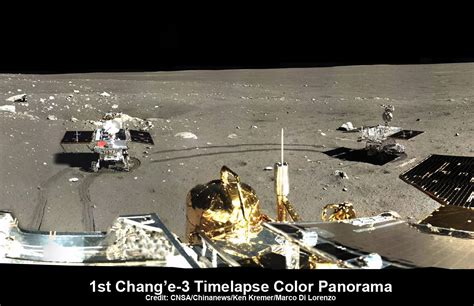 China Rover Moon Surface