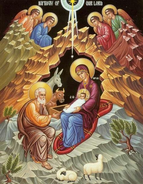 Christmas Nativity Scene Painting at PaintingValley.com | Explore ...