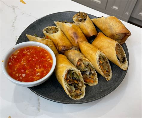 Vegetarian Spring Rolls - Kwokspots