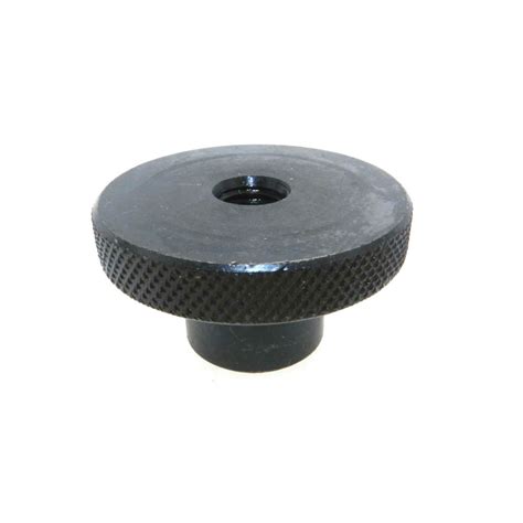 Knurled Control Knobs - Reamed Through with Set Screw , Hand Knobs