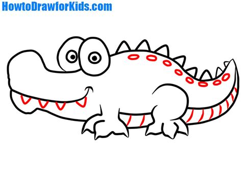 Cute Alligator Drawing at PaintingValley.com | Explore collection of ...