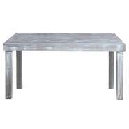 Large Wood Display Table, Grey
