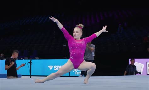 Joscelyn Roberson On Her Debut At The World Artistic Gymnastics Championships