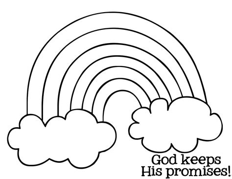 Free Rainbow Coloring Pages at GetDrawings | Free download