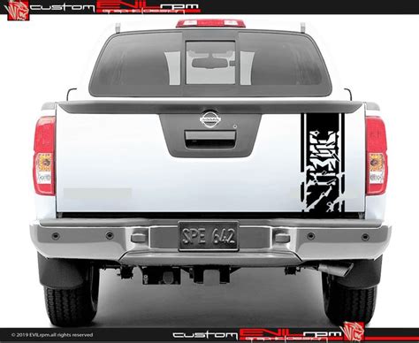 Nissan Frontier Vinyl Tailgate Sticker Decal Graphic | Nissan frontier ...