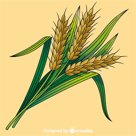 Wheat vector. Free download. | Creazilla