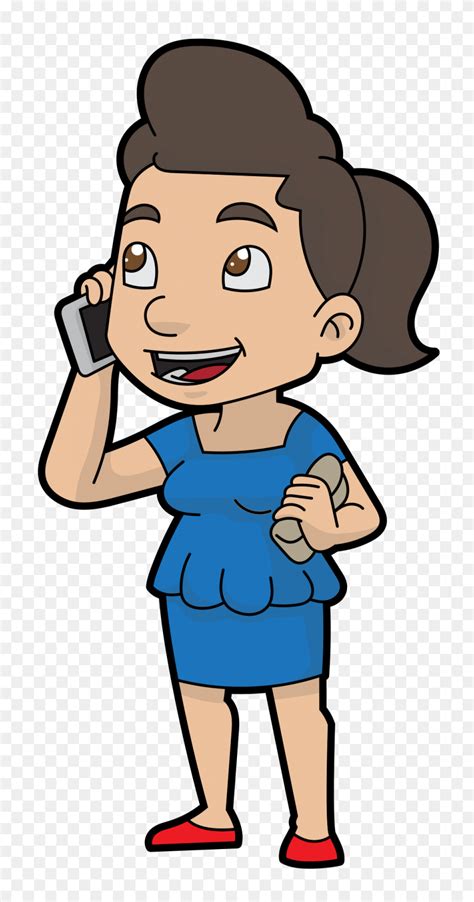 Cell Phone Clipart To Free Cell Phone Clipart - Talk On The Phone ...