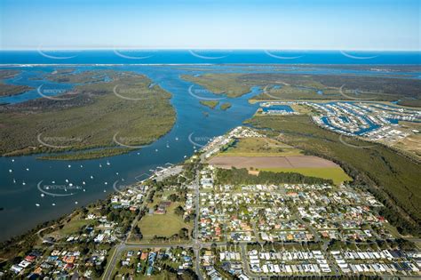 Aerial Photo Jacobs Well QLD Aerial Photography