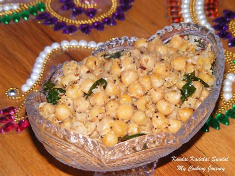 Kondai Kadalai Sundal/Chick peas Sundal - My Cooking Journey ...