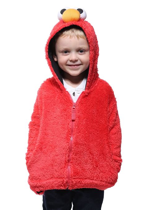 Sesame Street Elmo Faux Fur Costume Hoodie for Kids