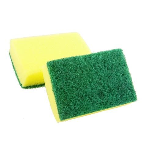 Rectangle Kitchen Dish Washing Cleaning Scrub Sponge Pad, 2Pcs - Walmart.com - Walmart.com