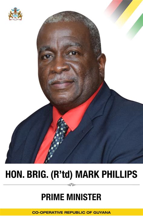 Hon. Brig. (Rt’d) Mark Phillips – Office of the President